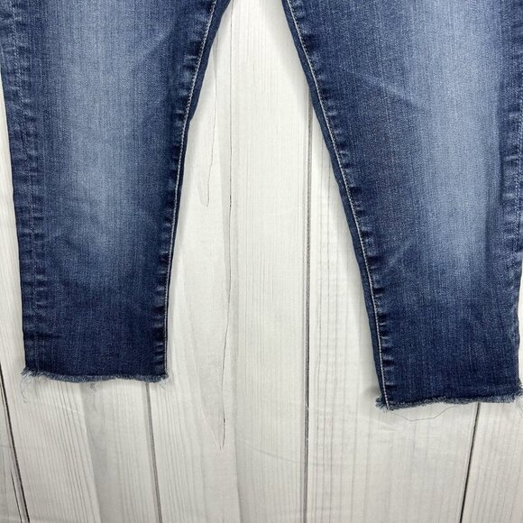 ADRIANO GOLDSCHMIED Farrah Ankle High Rise Skinny Jean AG-ED Denim Blue Size 29R - Picture 6 of 10